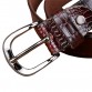Genuine Leather Crocodile Print Designer Belt - 32471716334