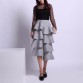 Ruffled Long Cotton Skirt - 32701789952