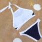 Sexy Sports Halter Bikini Swimwear - 32637483914