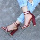 Sexy T-stage High Heel Ankle Sandals - 32803188717