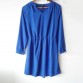 Summer Long Sleeve Chiffon Casual Dress - 32272103326