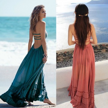 Sexy Summer Sleeveless Dress - 32666231124