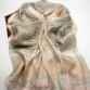 Pure Silk Shawl Plaid Style Scarf - 1800394179