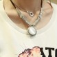 Classic Necklace & Pendant Opal Fashion Statement - 2022865116