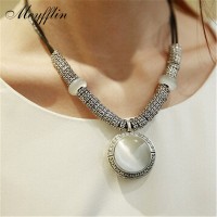 Classic Necklace & Pendant Opal Fashion Statement