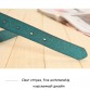 Thin Genuine Leather Floral Carved Belt - 32728409837