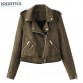 Faux Leather Suede Jackets