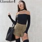 Chick Lace Up Suede Shorts - 32789041291