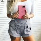 Chick Lace Up Suede Shorts
