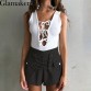 Chick Lace Up Suede Shorts