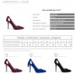 Elegant Genuine Suede Leather Thin Spike Heels - 32781391303