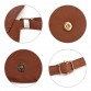 Stylish PU Leather Shoulder Bag - 32682907776