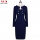 Attractive Full Sleeve Business Dress - 32221215204