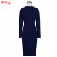 Attractive Full Sleeve Business Dress