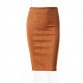 Sexy Suede Pencil Skirt