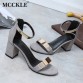 Sexy Party Fashion High Heels With Ankle Strap - 32796995622