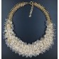 Luxurious Crystal Geometry Choker Necklace - 32230254317