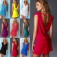 Stylish Open Back Summer Dress - 32356595087