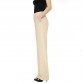 Elegant Mid Waist Straight Pants - 32606641025