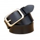 Genuine Leather Vintage Metal Embossed Belt - 32506744784